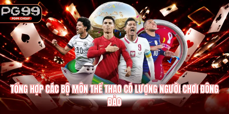 Danh sách môn thể thao có lượng đông đảo người chơi vào giải trí